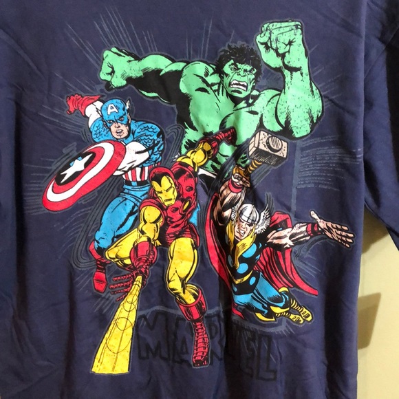 Disney Marvel Heroes Men's Shorts Sleeves T-Shirt, Size Medium, New with Tag - Picture 3 of 3